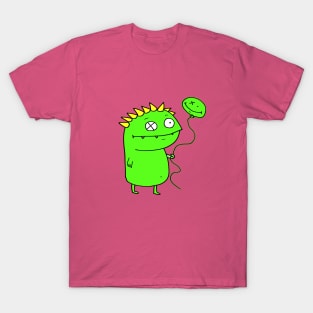 Monster Holding a Balloon T-Shirt